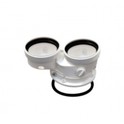 Jaettu savuhormin poistoadapteri BLUEHELIX TECH RRT:lle Jaettu savuhormin poistoadapteri BLUEHELIX TECH RRT:lle