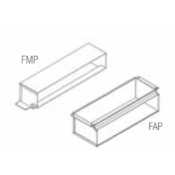 Perpendicular delivery flange FMP-F1