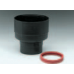 Katon pienennys Ø 125:stä Ø 80 mm:iin Katon pienennys Ø 125:stä Ø 80 mm:iin