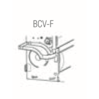 Pystysuuntainen lisäalusta kondensaatille BCV-F